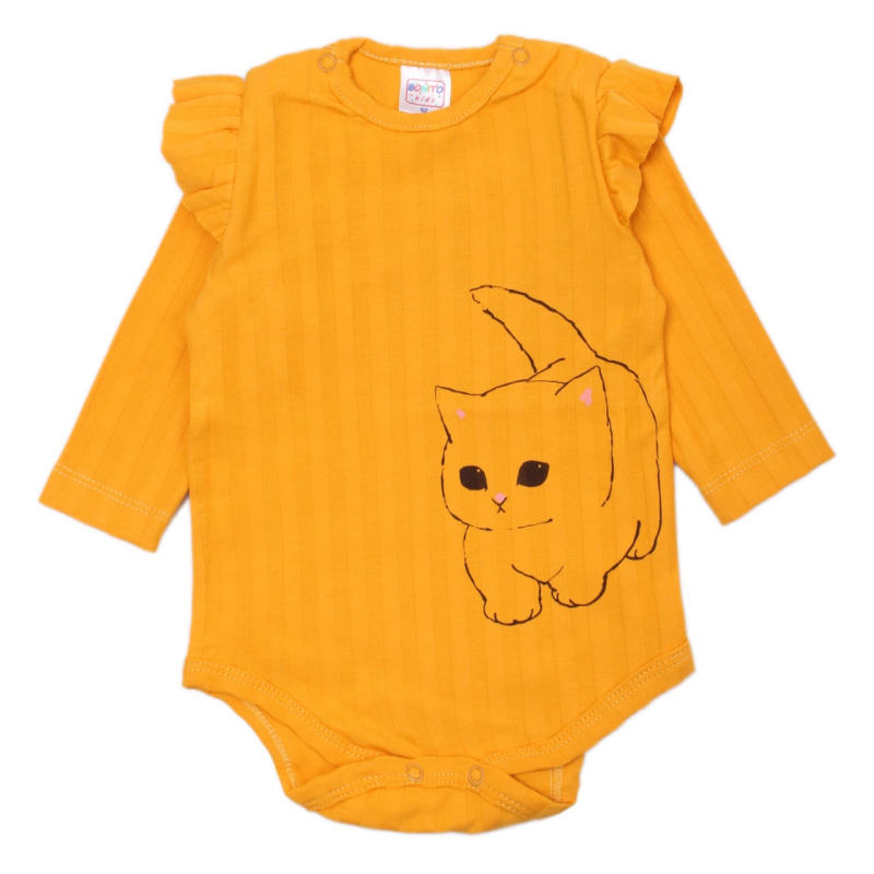 картинка ЧЗ Боди для детей 62-86 см 100% х/б BONITO KIDS/OP1362/уп.5шт./меш.540шт. от BonitoKids