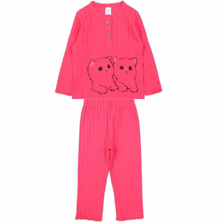 картинка БГ_ЧЗ Пижама для девочки 2-6 лет 100% хлопок BONITO KIDS/OP1719/уп.5шт./меш.240шт. от BonitoKids