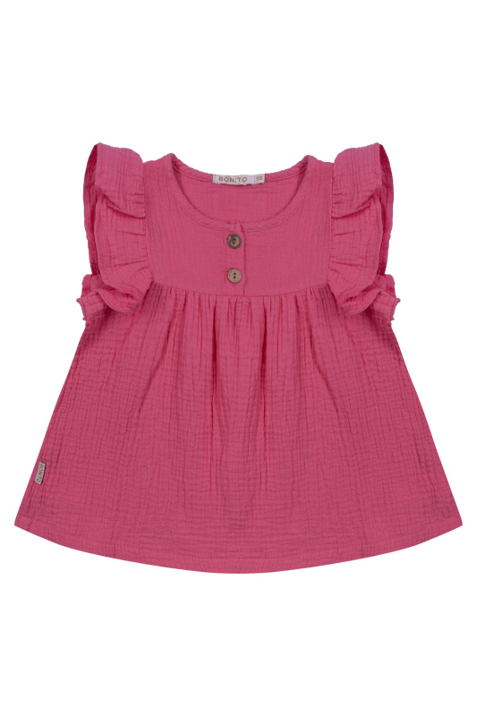 картинка ЧЗ Платье для девочки 1-3 лет 100% хлопок BONITO KIDS/OP1965(03-26)(ЧЗ)/уп.4шт./меш.444шт. от BonitoKids