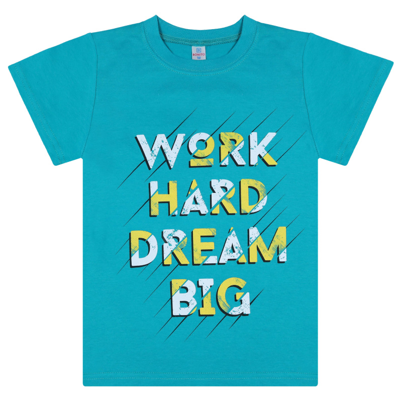 картинка БГ_ЧЗ Футболка для мальчика, 8-12 лет, 100% хлопок, BONITO KIDS/BK0003M(01-24)(ЧЗ)/уп.5шт./меш.600шт. от BonitoKids