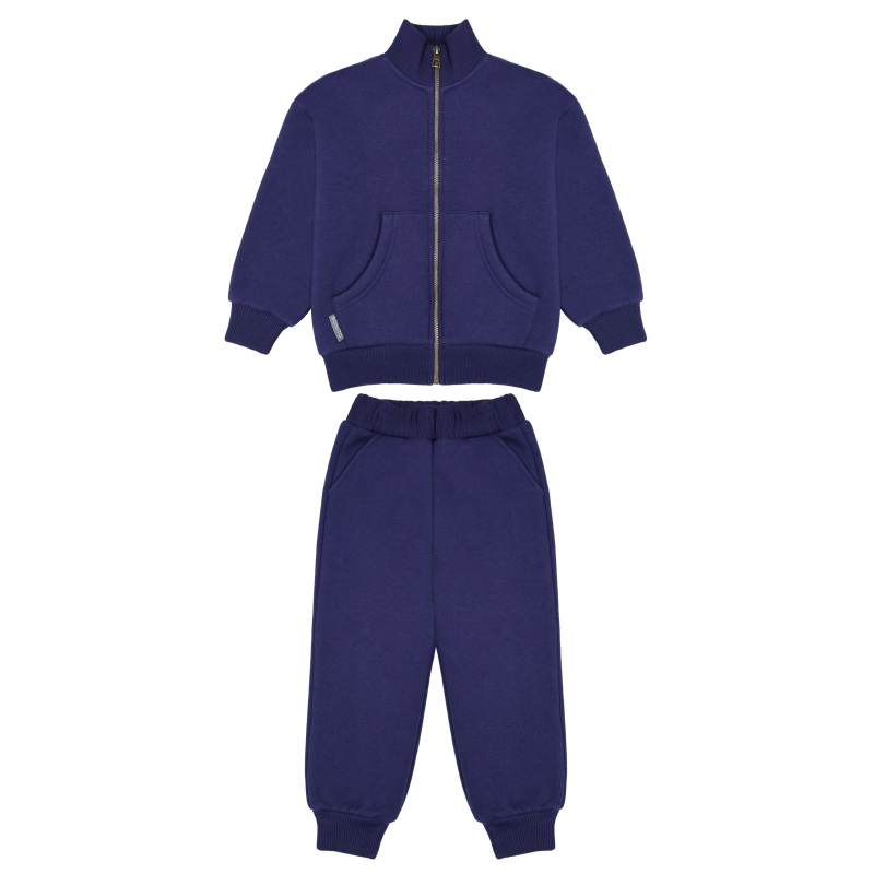 картинка БГ_ЧЗ Комплект для мальчика (бомбер и штаны) 3-7 лет 85% хлопок 15% пэ BONITO KIDS/BK1756KP(07-24)(ЧЗ)/уп.5шт./меш.75шт. от BonitoKids