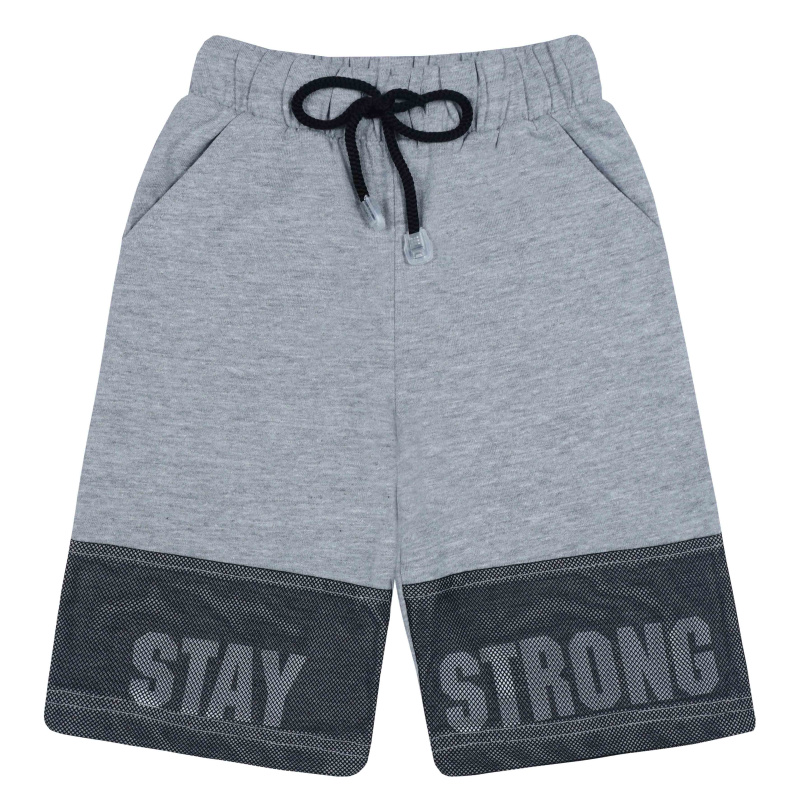 картинка БГ_ЧЗ Шорты для мальчика 3-7 лет 100% хлопок BONITO KIDS/BK1654SH(ЧЗ)/ уп.5 шт./меш.425шт. от BonitoKids