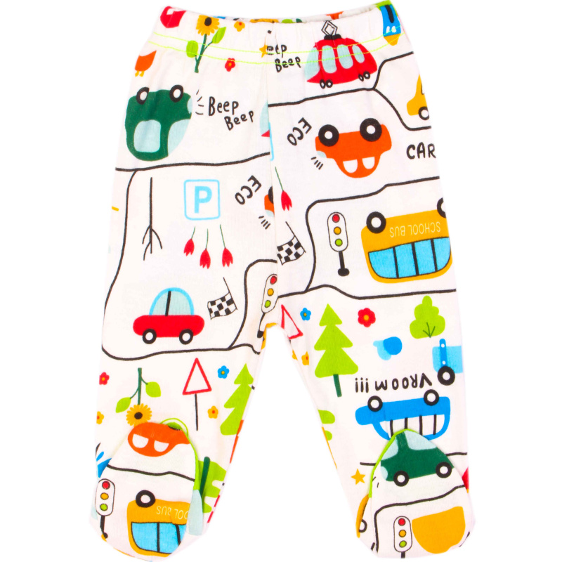 картинка БГ_ЧЗ Ползунки для детей 62-80 100% х/б BONITO KIDS/OP1384(ЧЗ)/уп.4шт./меш.704шт. от BonitoKids