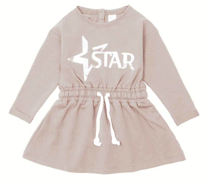 картинка ЧЗ Платье для девочки 3-7 лет 65% хлопок, 27% пэ, 8% эластан BONITO KIDS/OP1244(ЧЗ)/уп.5шт./меш 210шт. от BonitoKids