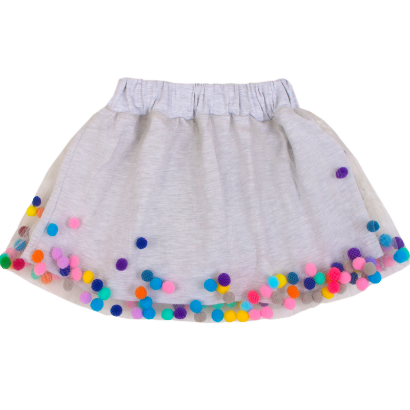 картинка БГ_ЧЗ Юбка для девочки 2-6 лет 95% хлопок, 5% эластан BONITO KIDS/OP1292(ЧЗ)/уп.5шт./меш.270шт. от BonitoKids