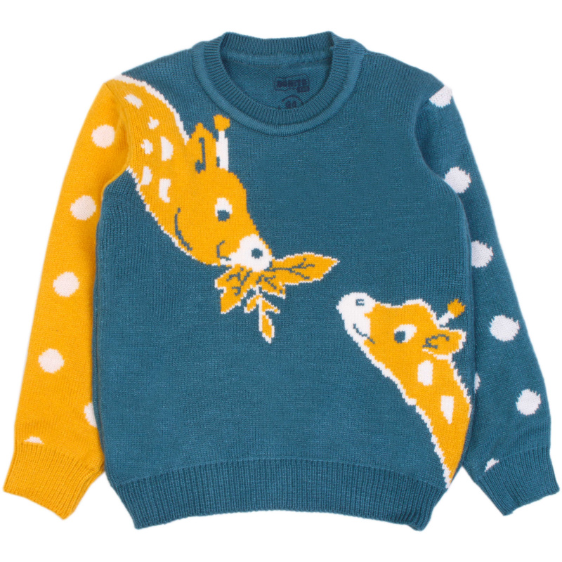 картинка ЧЗ Джемпер для детей 2-4-6лет 50%Вискоза  22%нейлон  28%пэ BONITO KIDS/OP1554(ЧЗ)/уп.3шт./меш.180шт. от BonitoKids