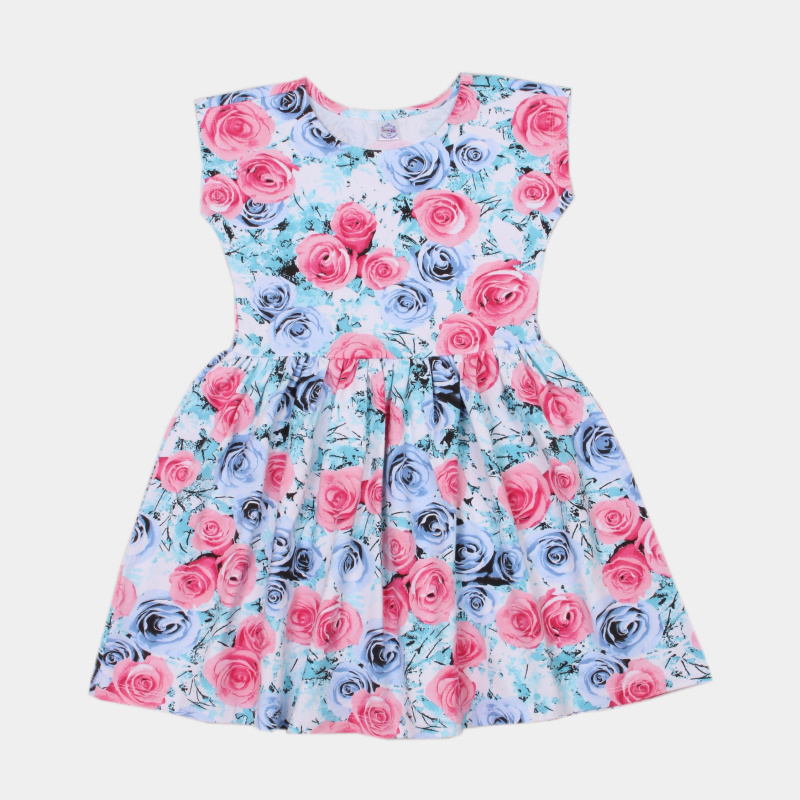 картинка БГ_ЧЗ Платье для девочки 8-12 лет, 92% хлопок, 8% лайкра BONITO KIDS/SS6039(ЧЗ)/уп.5шт./меш.250шт. от BonitoKids