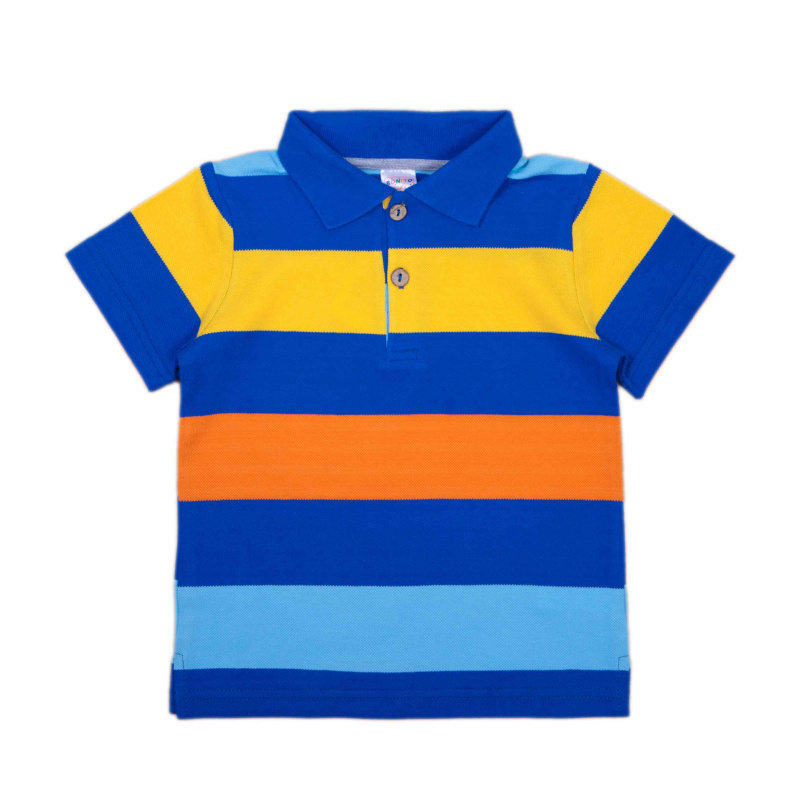 картинка КГ Поло для мальчика 3-7 лет 100% хлопок BONITO KIDS/MK13(01-23)/уп.5шт./меш.465шт. от BonitoKids