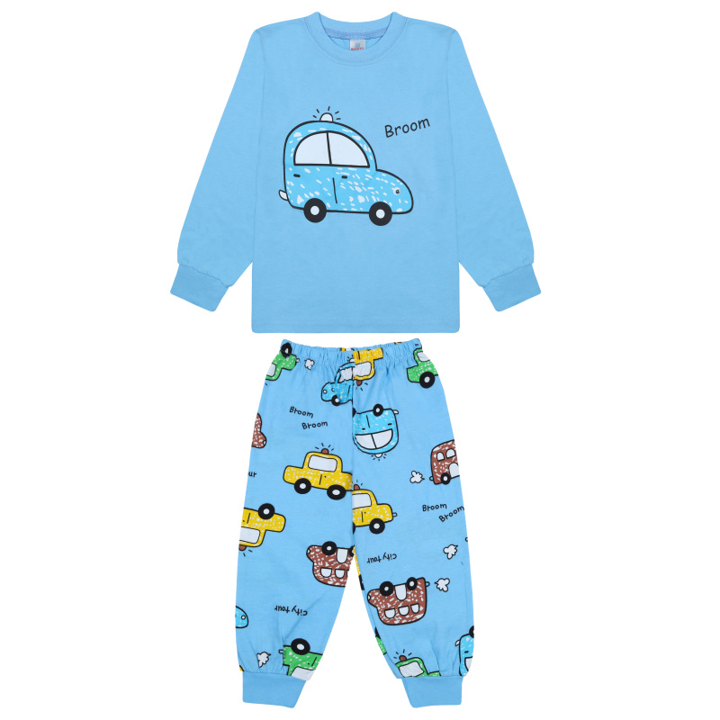 картинка БГ_ЧЗ Пижама для мальчика 3-7 лет 100% хлопок BONITO KIDS/BK0977PJM(09-25)(ЧЗ)/уп.5шт./меш.280шт. от BonitoKids