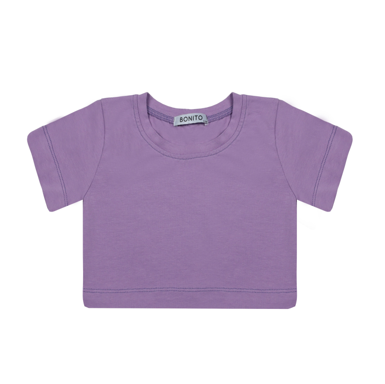 картинка БГ_ЧЗ Футболка для девочек 8-12 лет 92% х/б, 8% п/э BONITO KIDS/BK1802F(ЧЗ)/уп 5шт./меш.800шт. от BonitoKids