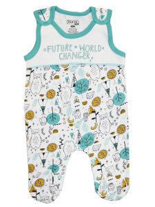 картинка Полукомбинезон, 62-80,100% х/б, BONITO KIDS/OP371/уп.4 шт./меш.480 шт. от BonitoKids