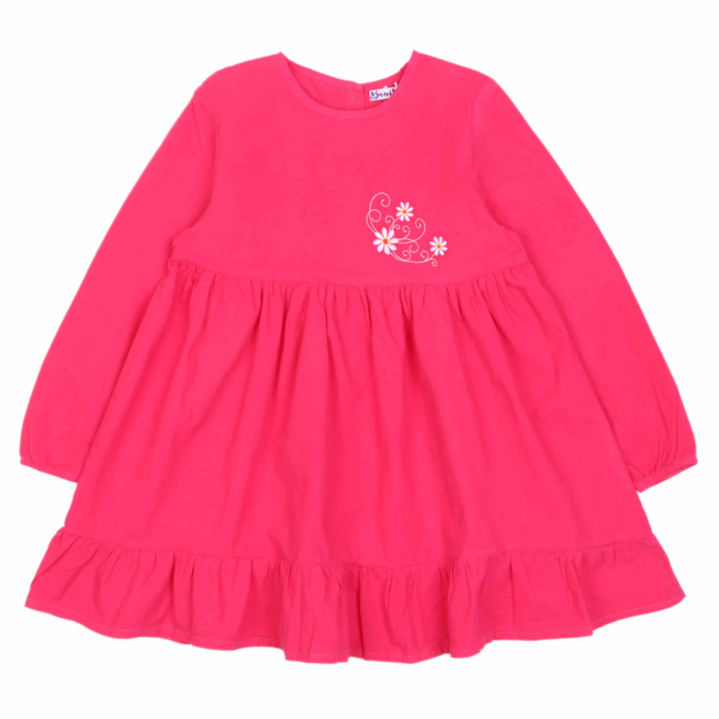 картинка БГ_ЧЗ Платье для девочки 3-7 лет 100% хлопок BONITO KIDS/OP1679(ЧЗ)/уп.5шт./меш.300шт. от BonitoKids
