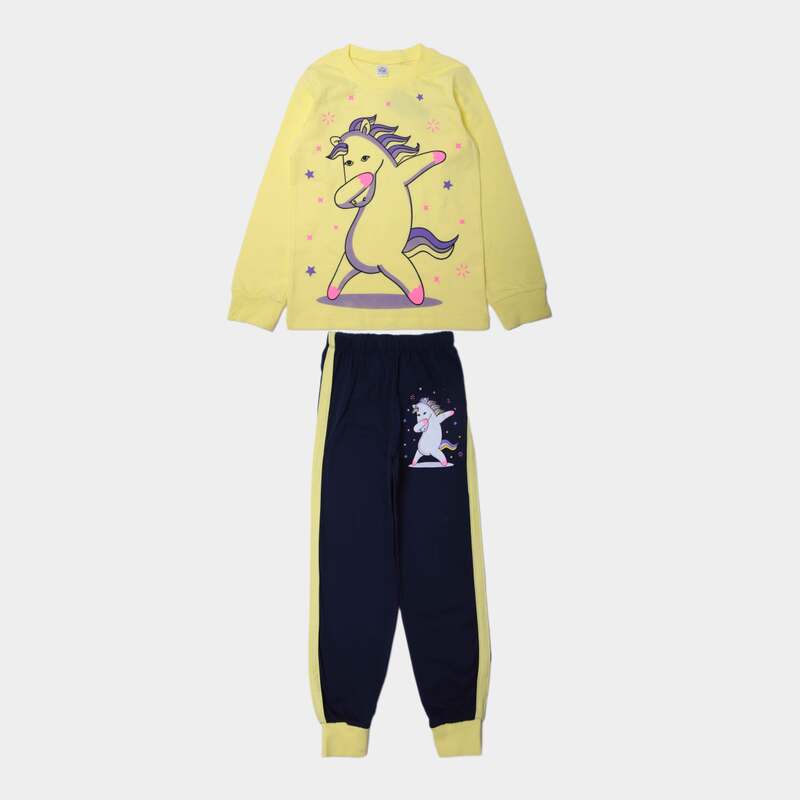 картинка БГ_ЧЗ Пижама для девочки 8-12 лет 100% хлопок BONITO KIDS/SS6011(ЧЗ)/уп.5шт./меш.200шт. от BonitoKids