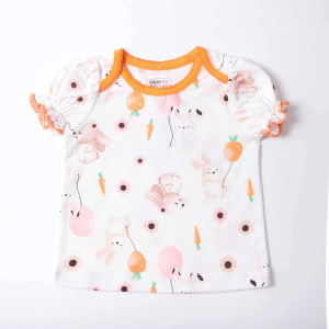 картинка Футболка для детей 68-86 см 100% хлопок BONITO KIDS/OP1869/уп.4шт./меш.960шт. от BonitoKids