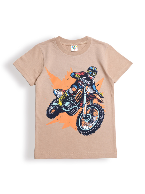 картинка КГ Футболка для мальчика 5-8 лет 100% хлопок DIAS KIDS/DK0002M/уп.4шт./меш.800шт. от BonitoKids