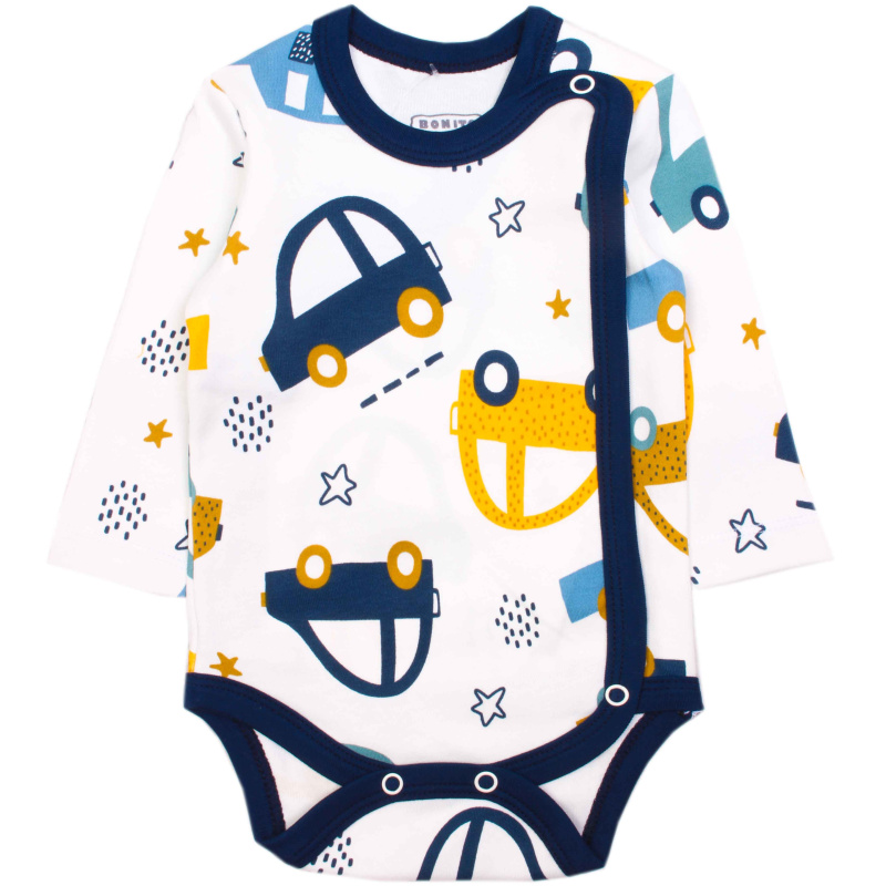 картинка Боди для детей 62-86 100% х/б BONITO KIDS/OP1452/уп.5шт./меш.450шт. от BonitoKids