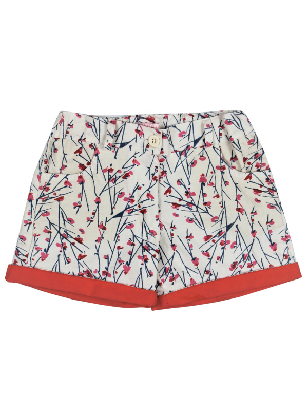 картинка КГ Шорты для девочки 5-8 лет 100% х/б BONITO KIDS/BK264SH/уп.4шт./меш.660шт. от BonitoKids