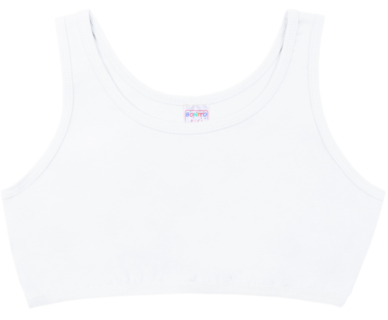 картинка БГ Топик для девочки 8-14 лет, 92% хл. 8% лайкра, BONITO KIDS/SS6036/уп.4шт./меш.1200шт. от BonitoKids
