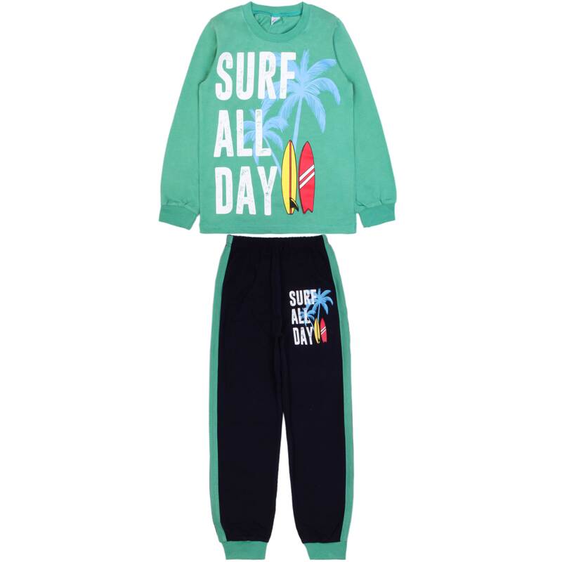 картинка БГ_ЧЗ Пижама для мальчика 8-12 лет 100% хлопок BONITO KIDS/SS6012(01-23)(ЧЗ)/уп.5шт./меш.200шт. от BonitoKids