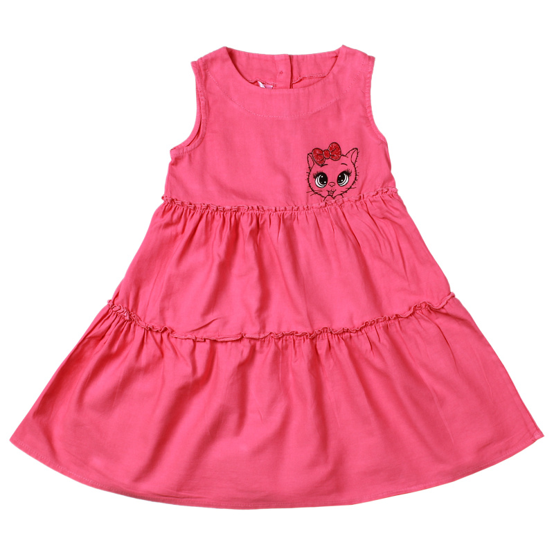 картинка КГ_ОТ Платье для девочки 5-8 лет 100% хлопок BONITO KIDS /уп.4шт./меш 300.шт. от BonitoKids