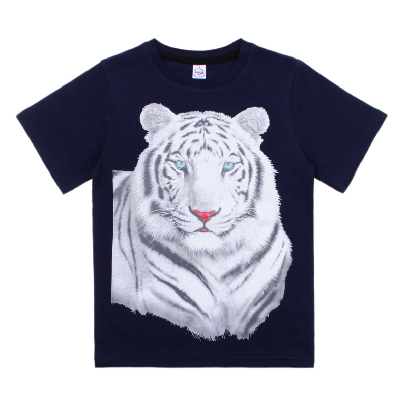 картинка БГ_ЧЗ Футболка для мальчика 8-12 лет 92% хлопок, 8% лайкра BONITO KIDS/BK6005F(ЧЗ)/уп.5шт./меш.450шт. от BonitoKids