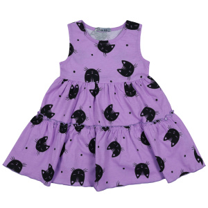 картинка БГ Платье для девочки 2-6 лет 100% хлопок NEW BONITO KIDS/BK1749P23/01 /уп.5шт./меш.500шт. от BonitoKids