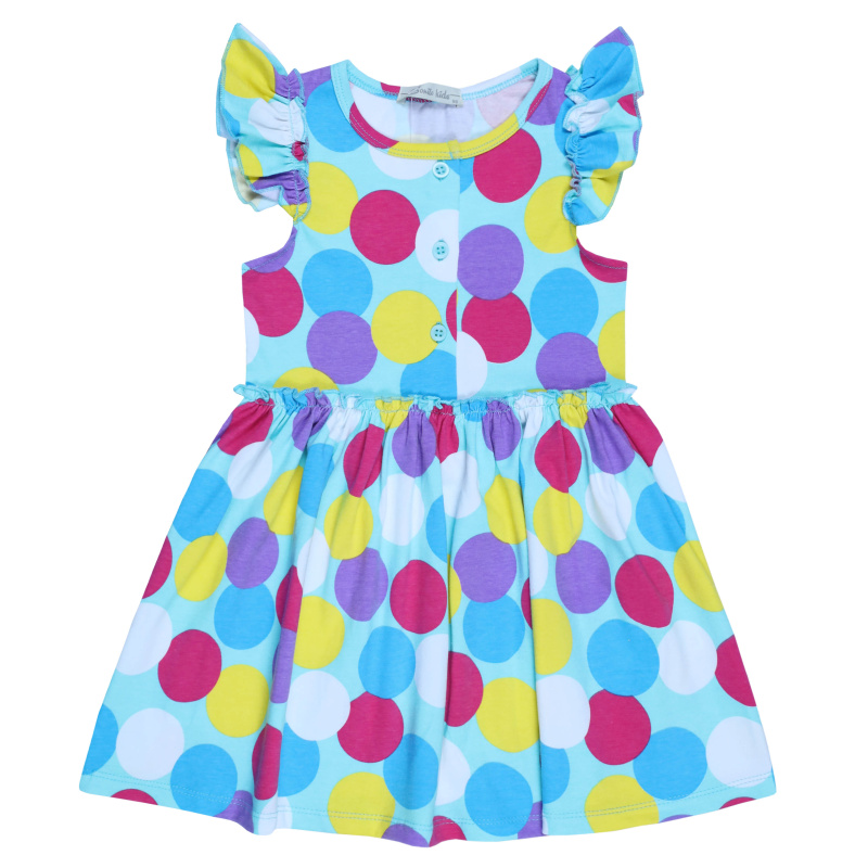 картинка БГ_ЧЗ Платье для девочки 3-7 лет 92% хлопок, 8% лайкра BONITO KIDS/BK1569P(01-23)(ЧЗ)/уп.5шт./меш.350шт. от BonitoKids