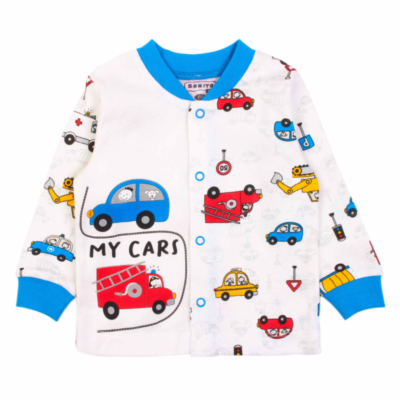 картинка БГ_ЧЗ Кофта для детей 68-86 100% хлопок BONITO KIDS/OP1381/уп.4шт./меш.608шт. от BonitoKids