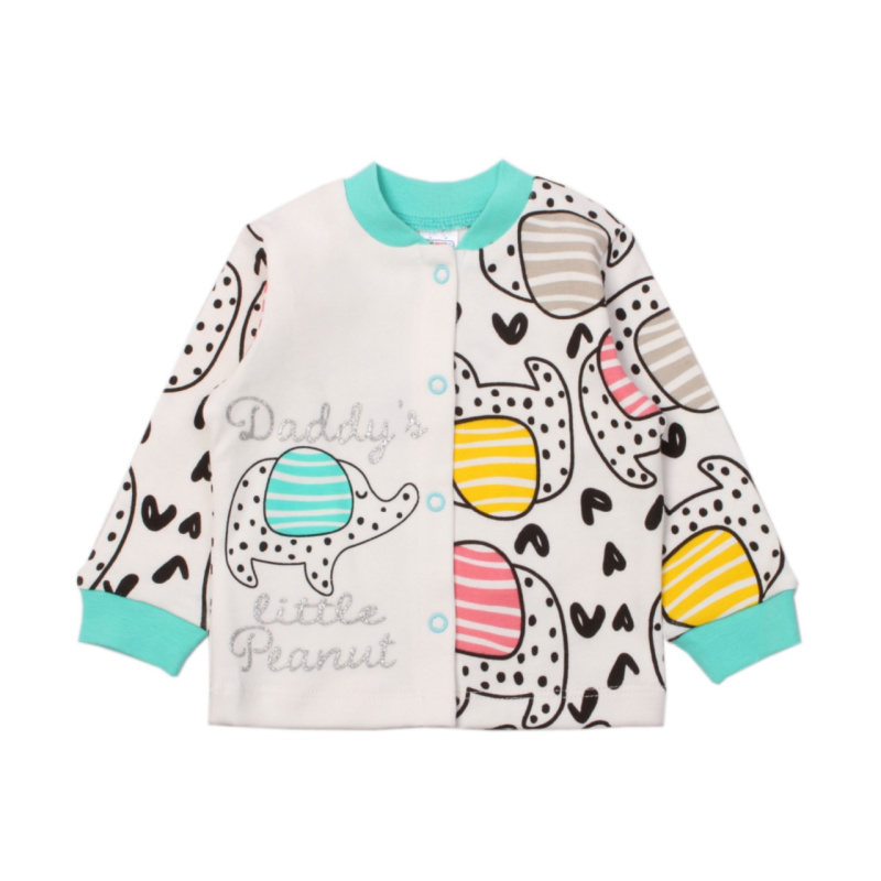 картинка ЧЗ Кофта для детей 62-80 см 100% хлопок BONITO KIDS/OP1290(ЧЗ)/уп.4шт./меш.544шт. от BonitoKids