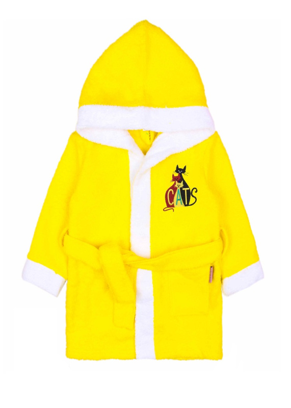 картинка БГ_ЧЗ Халат для девочки 8-12 лет 100% хлопок BONITO KIDS/SS6022/уп.5 шт./меш.50шт. от BonitoKids