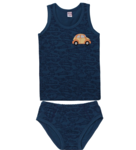 картинка ЧЗ Комплект для мальчика (майка, трусы) 3-7 лет BONITO KIDS/BK1678MT/уп.5шт./меш.600шт. от BonitoKids