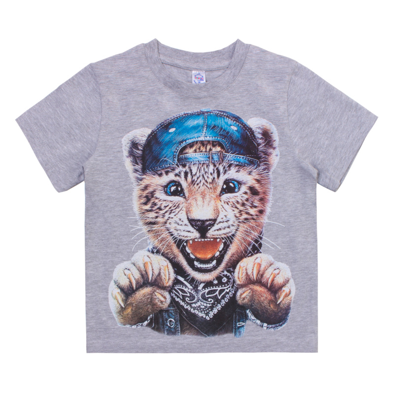 картинка КГ_БГ Футболка для мальчика 4-8 лет 92% хлопок, 8% лайкра BONITO KIDS/BK6004F/уп.5шт./меш.600шт. от BonitoKids