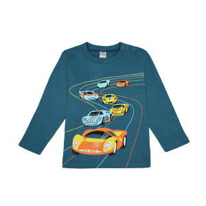 картинка БГ Лонгслив для мальчика 2-5 лет 100% хлопок BONITO KIDS/BK0008M(08-24)/уп.4шт./меш.500шт. от BonitoKids