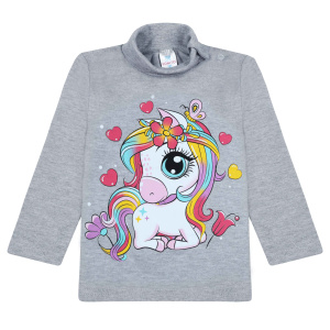 картинка БГ_ЧЗ Водолазка для девочки 1-4 лет 100% хлопок BONITO KIDS/BK0007D10-24/уп.4шт./меш.500шт. от BonitoKids