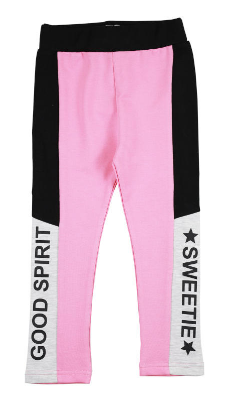 картинка ЧЗ Лосины для девочки 3-7 лет 65% хлопок, 27% полиэстер, 8% эластан BONITO KIDS/OP1255(ЧЗ)/уп.5шт./меш.325шт. от BonitoKids