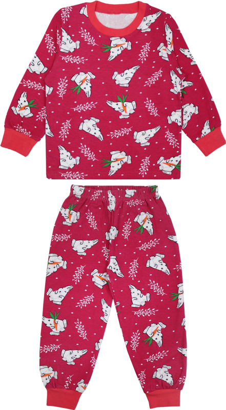 картинка БГ_ЧЗ Пижама для девочки  3-7 лет 100% хлопок BONITO KIDS/SS6043D(01-24)(ЧЗ)/уп.5шт./меш.225шт. от BonitoKids