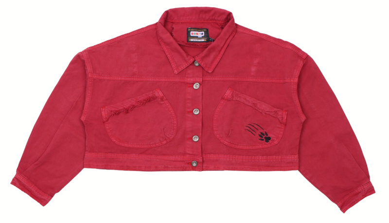 картинка ЧЗ Пиджак для девочки 11-14 лет 100% хлопок BONITO KIDS/OP1195(ЧЗ)/уп.4шт./меш.100шт. от BonitoKids