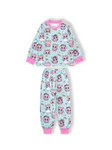 картинка БГ Пижама для девочки 3-7 лет 100% хлопок BONITO KIDS/SS6127(08-24)/уп.5шт./меш.200шт. от BonitoKids
