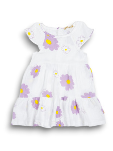 картинка КГ Платье для девочки 3-7 лет 100% хлопок BONITO KIDS/OP1942/уп.5 шт./меш.300 шт. от BonitoKids