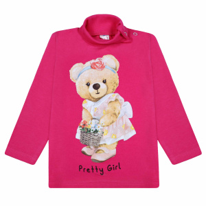 картинка БГ_ЧЗ Водолазка для девочки 1-4 лет 100% хлопок BONITO KIDS/BK0007D10-24/уп.4шт./меш.500шт. от BonitoKids