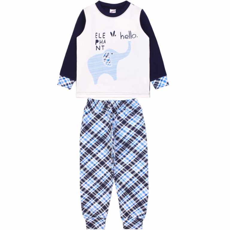 картинка БГ_ЧЗ Пижама для мальчика 2-6 лет 95% хлопок, 5% эластан BONITO KIDS/OP1701/уп.5шт./меш.240шт. от BonitoKids