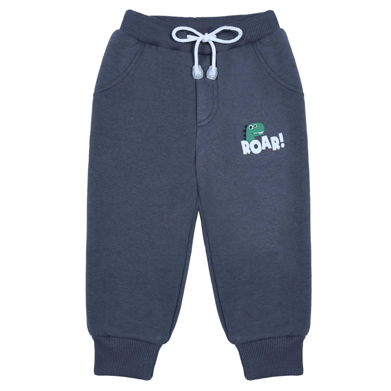 картинка БГ_ЧЗ Штаны для мальчика 1,5-4 лет, 100% хлопок, BONITO KIDS/BK1362B(05-23)(ЧЗ)/уп.4шт./меш.192шт. от BonitoKids