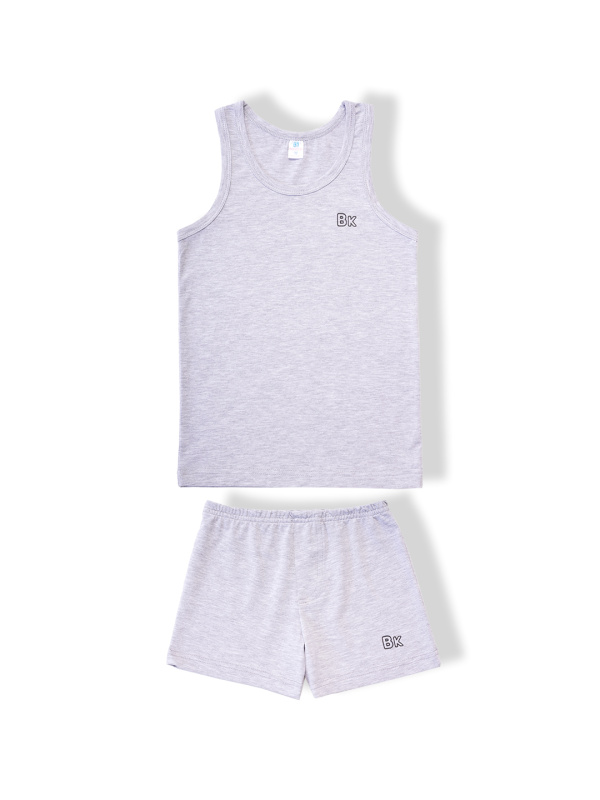 картинка БГ_ЧЗ Комплект для мальчика (майка и трусы) 8-12 лет 92% х/б 8% лайкра BONITO KIDS/SS6085(ЧЗ)/уп.5шт./меш. 495шт. от BonitoKids