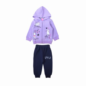 картинка Комплект для детей (толстовка, штаны и кофта) 74-92 см 65% хлопок, 27% полиэстер, 8% эластан BONITO KIDS/- 92 р-р/уп.4шт./меш.120шт. от BonitoKids