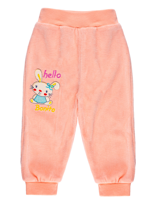 картинка Штанишки велюровые 56-74 см 100% х/б BONITO KIDS/BK511SH/уп.4шт./меш.400шт. от BonitoKids