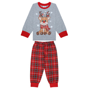 картинка БГ Пижама для мальчика 2-6 лет 100% хлопок BONITO KIDS/BK1495PJ10-24/уп.5шт./меш.300шт. от BonitoKids