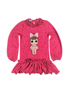 картинка КГЛ_Туника для девочки 2-5 лет 60% хлопок, 40% полиэстер BONITO KIDS/OP318/уп.4шт./меш.248шт. от BonitoKids