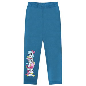 картинка БГ_ЧЗ Лосины для девочки 3-7 лет 92% хлопок, 8% лайкра BONITO KIDS/BK1527L(07-24)(ЧЗ)/уп.5шт./меш.600шт. от BonitoKids