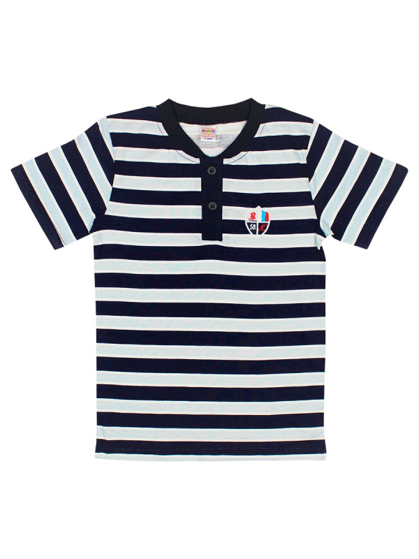 картинка ЧЗ Футболка для мальчика 6-10 лет 100% хлопок BONITO KIDS/BK106F/уп.5шт./меш.500шт. от BonitoKids