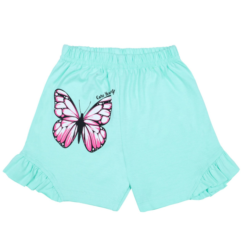 картинка КГ_ОТ Шорты для девочки 4-8 лет 100% хлопок BONITO KIDS/BK0102SHD/уп.5шт./меш.800шт. от BonitoKids